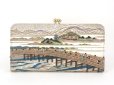 画像1: 浮世絵 三条大橋 がま口長財布［t］ (1)