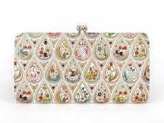 完売【予約限定】花と猫＜ミックス＞ がま口長財布［t］