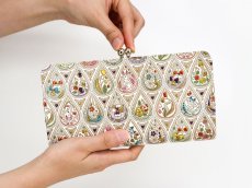 画像4: 完売【予約限定】花と猫＜ミックス＞ がま口長財布［t］ (4)