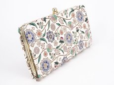 画像2: 完売【予約限定】ダリア＜コバルトブルー＞ がま口長財布［t］ (2)
