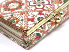 画像4: 【Xmas柄】キャンディクロッシェ 三つ折りミニ財布［t］ (4)