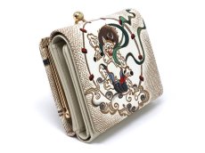 画像3: 風神雷神 三つ折りミニ財布［t］ (3)