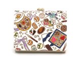 チョコレート 三つ折りミニ財布［t］
