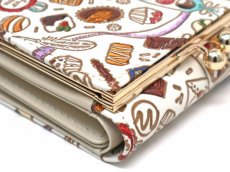 画像4: チョコレート 三つ折りミニ財布［t］ (4)