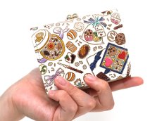 画像5: チョコレート 三つ折りミニ財布［t］ (5)