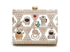 画像1: 珈琲 三つ折りミニ財布［t］ (1)