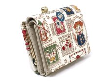 画像3: 切手 三つ折りミニ財布［t］ (3)