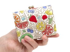 画像5: フルーツパンチ 三つ折りミニ財布［t］ (5)