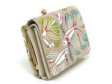 画像3: ラビリンスフィッシュ＜グリーン＞ 三つ折りミニ財布［t］ (3)