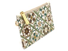 画像2: 【Xmas柄】チョコクロッシェ すっきりカードケース［t］ (2)