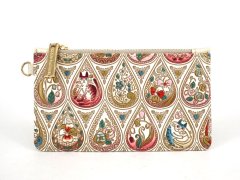 完売【予約限定】花と猫＜ローズ＞ すっきりカードケース【クリアポケット有タイプ】［t］