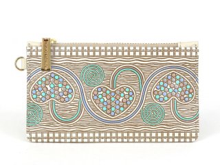 文庫屋大関 長財布 シルバーハート　未使用に近い シルバーハート - 文庫屋「大関」