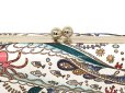 画像4: 【夏限定柄/限定Item】海はひろいな がま口ペンケース（金唐柄）