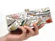 画像5: 【夏限定柄/限定Item】海はひろいな がま口ペンケース（金唐柄）