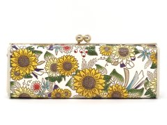 【夏限定柄/限定Item】ひまわり がま口ペンケース