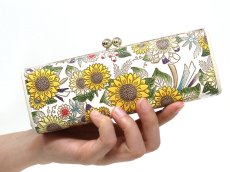 画像5: 【夏限定柄/限定Item】ひまわり がま口ペンケース (5)
