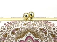 画像3: 完売【限定アイテム】アンティークレース＜ピオニー＞ がま口ペンケース (3)