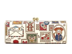 画像1: 【限定Item】切手 がま口ペンケース (1)