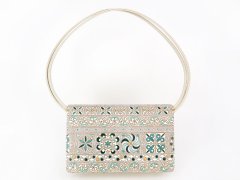 完売【予約限定】錦紗＜緑＞ ショルダーウォレット（マグネット式）