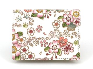 文庫屋 大関 かすみ桜 マカロンポーチ 文庫屋「大関」 かすみ桜 マカロンポーチ［t］