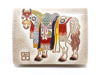 文庫屋大関　馬装束箱まち小銭入れ【干支財布】 チャグチャグ馬コ 70726f647563742f696d672f373138