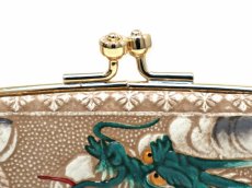 画像3: 龍＜緑＞ 天溝がま口［t］ (3)