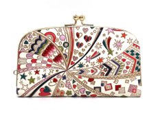 画像1: グロッシーハート 天溝がま口［t］ (1)