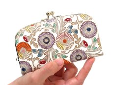 画像4: 更紗菊 天溝がま口［t］ (4)