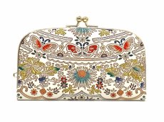 画像1: 茉莉花＜翡翠＞ 天溝がま口［t］ (1)