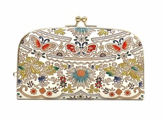 文庫屋大関　天溝がま口　花菱 antina×文庫屋大関 / 天溝がま口 花菱を贈るなら、多彩で高品質な