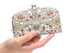 画像4: 茉莉花＜翡翠＞ 天溝がま口［t］ (4)