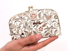 画像4: 雁＜茶＞ 天溝がま口［t］ (4)