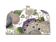 画像1: 【夏限定柄】紫陽花 天溝がま口［t］ (1)