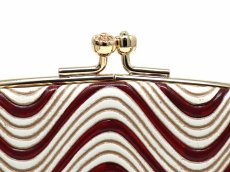 画像3: 横波＜えんじ＞ 天溝がま口［t］ (3)