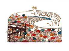 画像1: 垣根菊 天溝がま口［t］ (1)