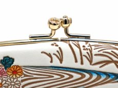 画像3: 垣根菊 天溝がま口［t］ (3)