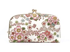 画像1: かすみ桜 天溝がま口［t］ (1)