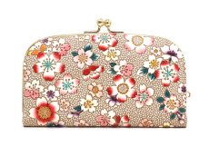 画像2: 【季節限定】五色桜 天溝がま口［t］ (2)