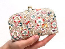 画像5: 【季節限定】五色桜 天溝がま口［t］ (5)