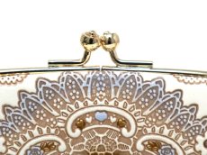 画像3: アンティークレース＜ビオラ＞ 天溝がま口［t］ (3)