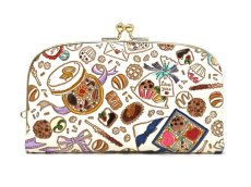 画像1: チョコレート 天溝がま口［t］ (1)