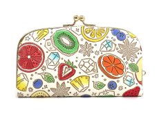 画像2: フルーツパンチ 天溝がま口［t］ (2)