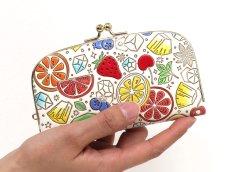 画像5: フルーツパンチ 天溝がま口［t］ (5)