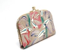 画像3: ラビリンスフィッシュ＜パープル＞ 天溝がま口［t］ (3)