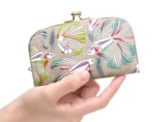 画像5: ラビリンスフィッシュ＜グリーン＞ 天溝がま口［t］ (5)