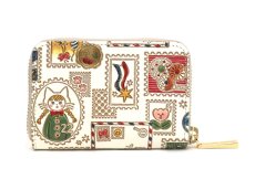 画像2: 切手 ファスナー小銭入れ［t］ (2)