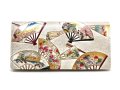 四季扇面 束入れ (金唐柄)［t］