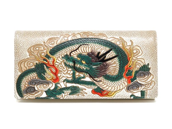 画像1: 龍神＜緑＞ 束入れ［t］