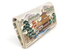 画像2: 【予約限定柄】浮世絵 金閣寺 束入れ［t］ (2)
