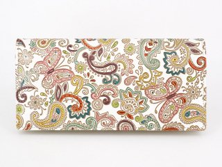 ペイズリー 三つ折りミニ財布［t］